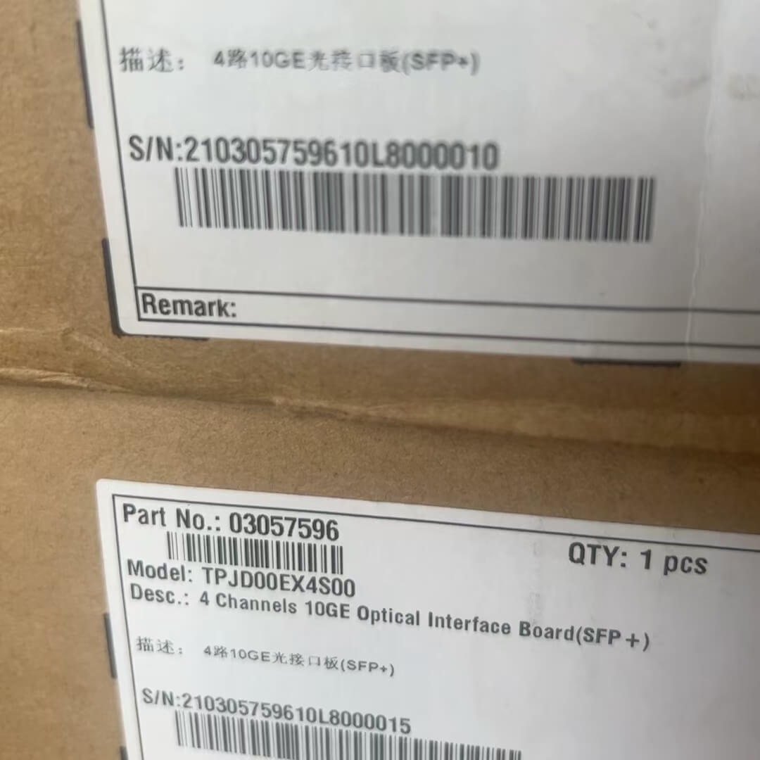Huawei OptiX PTN 990 10GE Interface Board TPJD00EX4S00 03057596
