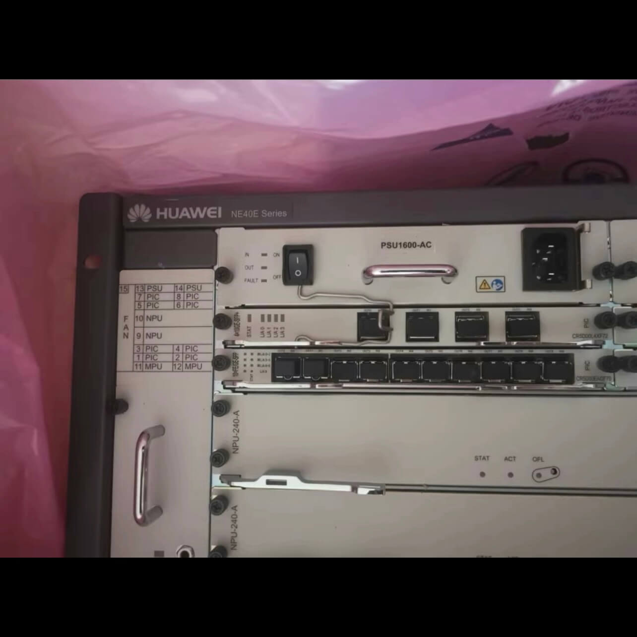 Huawei NE40 Routers NE40E-X2-M8A