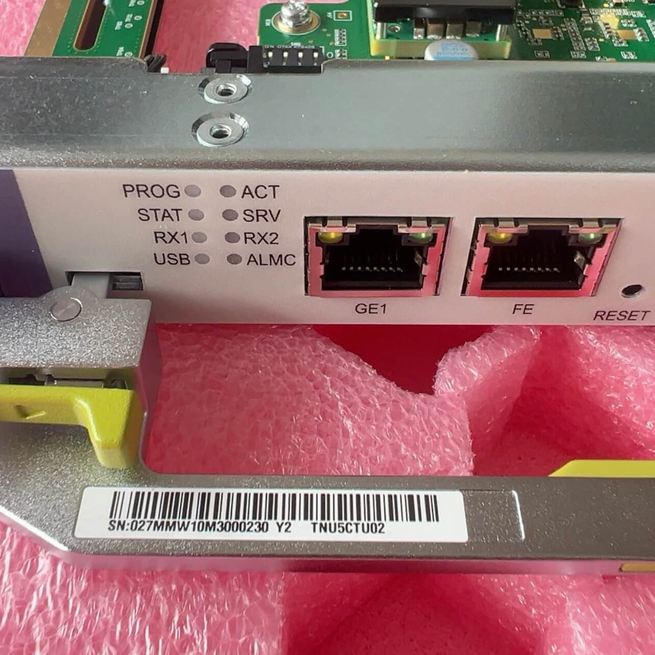 Huawei OptiX OSN 9800 System Control and Communication Boards TNU5CTU02 03027MMW